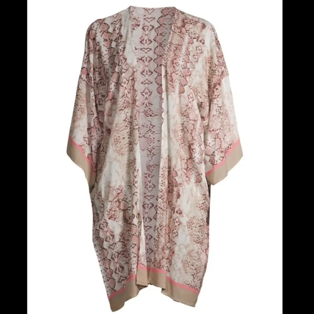 Snake printed Kimono - Picture 1 of 1
